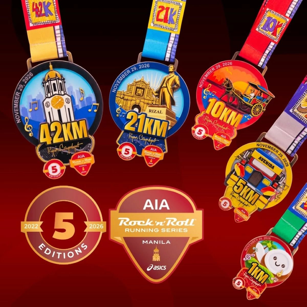AIA Rock ’n’ Roll Manila stages milestone 5th edition