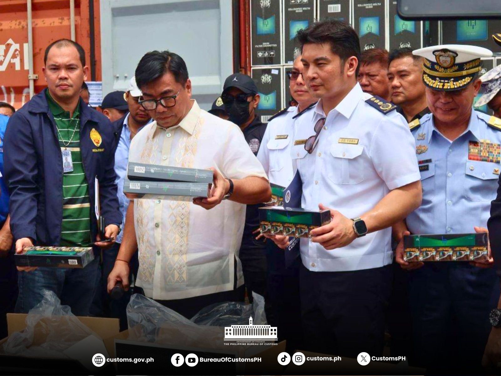 MICP customs collections rise 6.42% to P184.33B