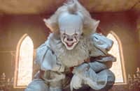 BILL Skarsgard as Pennywise.