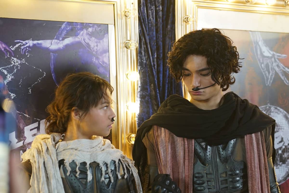 LEILA Ford and Joaquin Arce journeying to the desert planet of Arrakis as Chani and Paul Atreides from ‘Dune.’