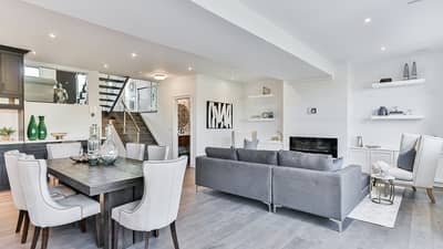 The right floor and wall for an ideal look