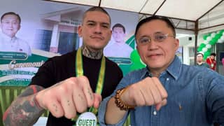 DAVAO City Mayor Sebastian “Baste” Duterte and Senator Christopher “Bong” Go
