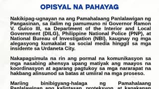 Pangasinan urges public to report child abuse claims through proper channels