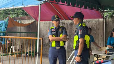 Ilocos police chief checks Undas security in San Carlos