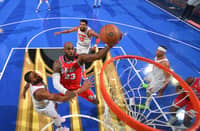 LEBRON James fires 20 points in the Philadelphia Sixers’ 98-93 victory over the defending champion New York Knicks in the NBA regular season.