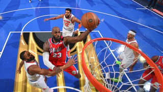 LeBron, Sixers slam sloppy Knicks