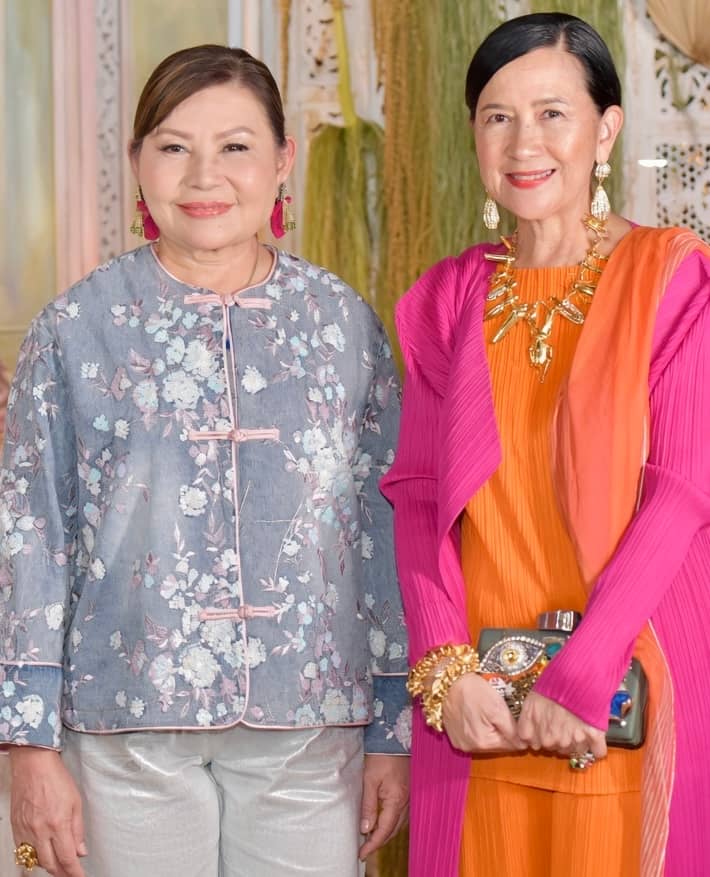 MARIAN Ong and Mia Borromeo.