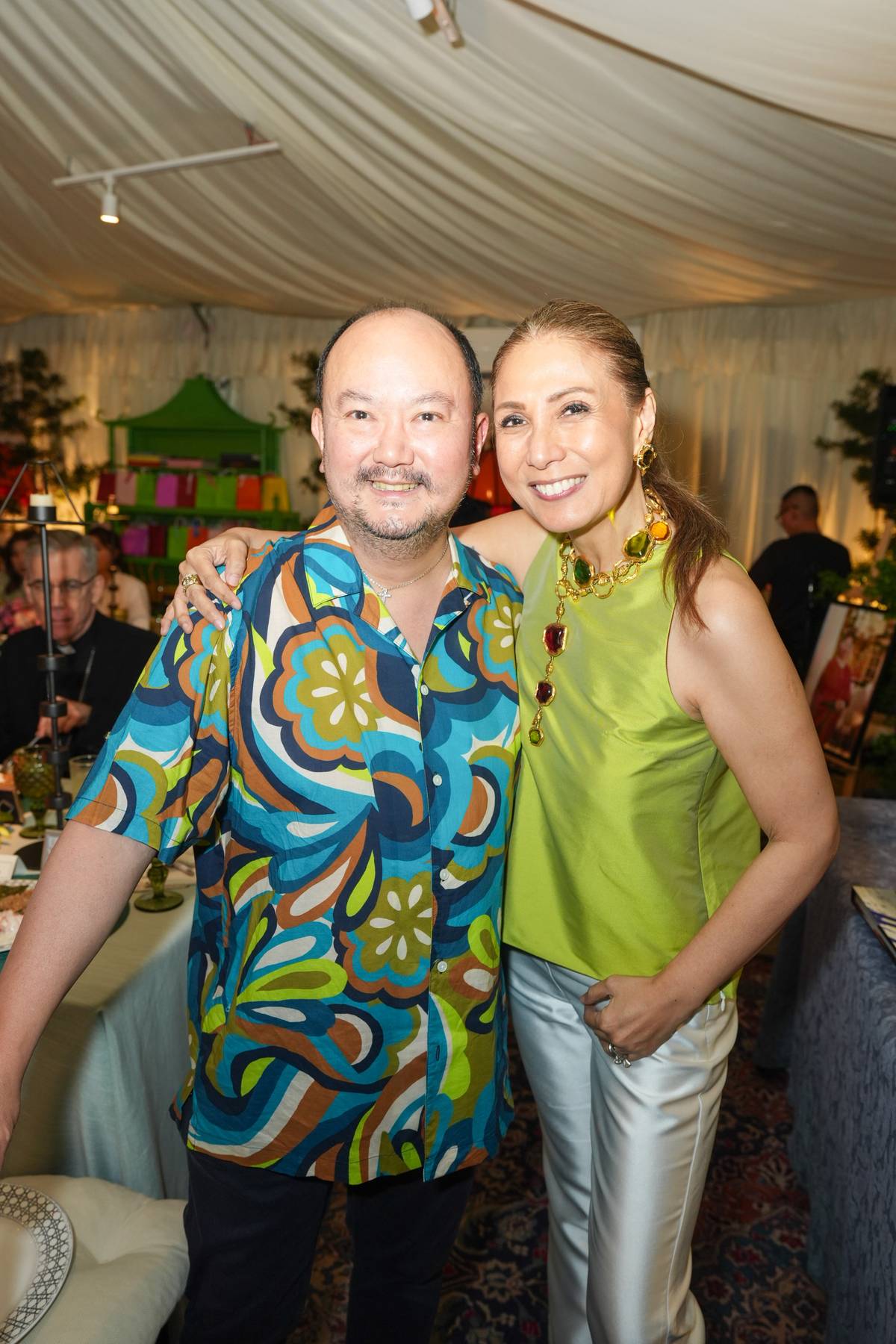 PEPPER Teehankee and Julie Boschi.