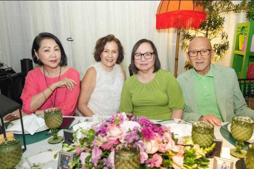 VICKY Pimentel, Susan Reyes, Thelma San Juan and Ernest Escaler.