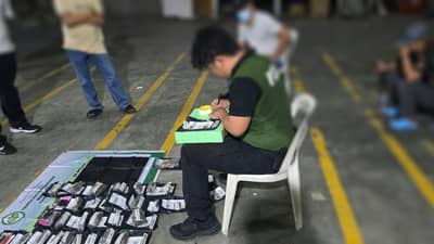 Drug-sniffing dog uncovers marijuana shipment in Laguna