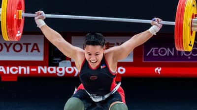 Ando, Macrohon display lifting prowess