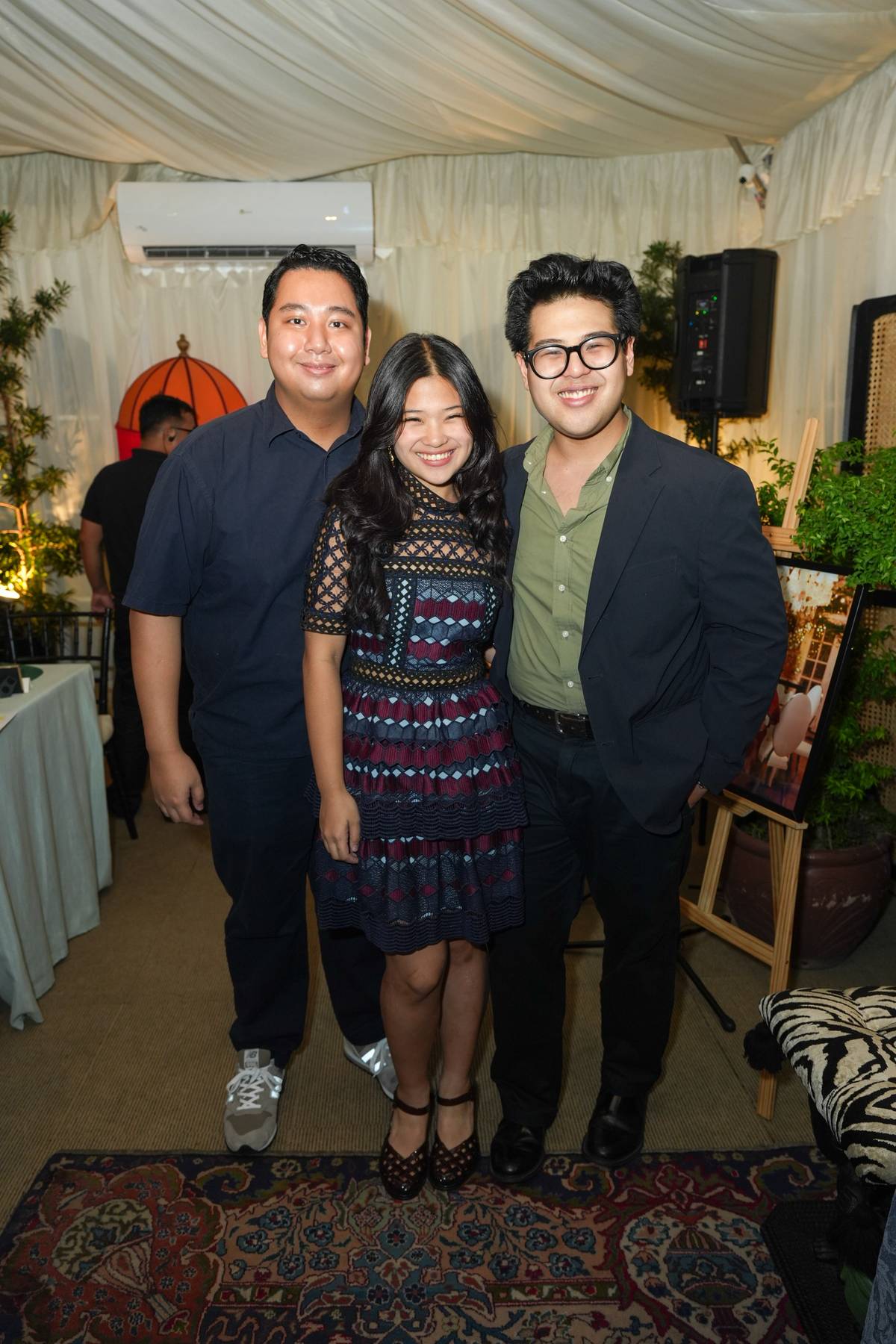 SUSAN'S grandchildren: Santino Joven, Chloe and Noey dela Merced.