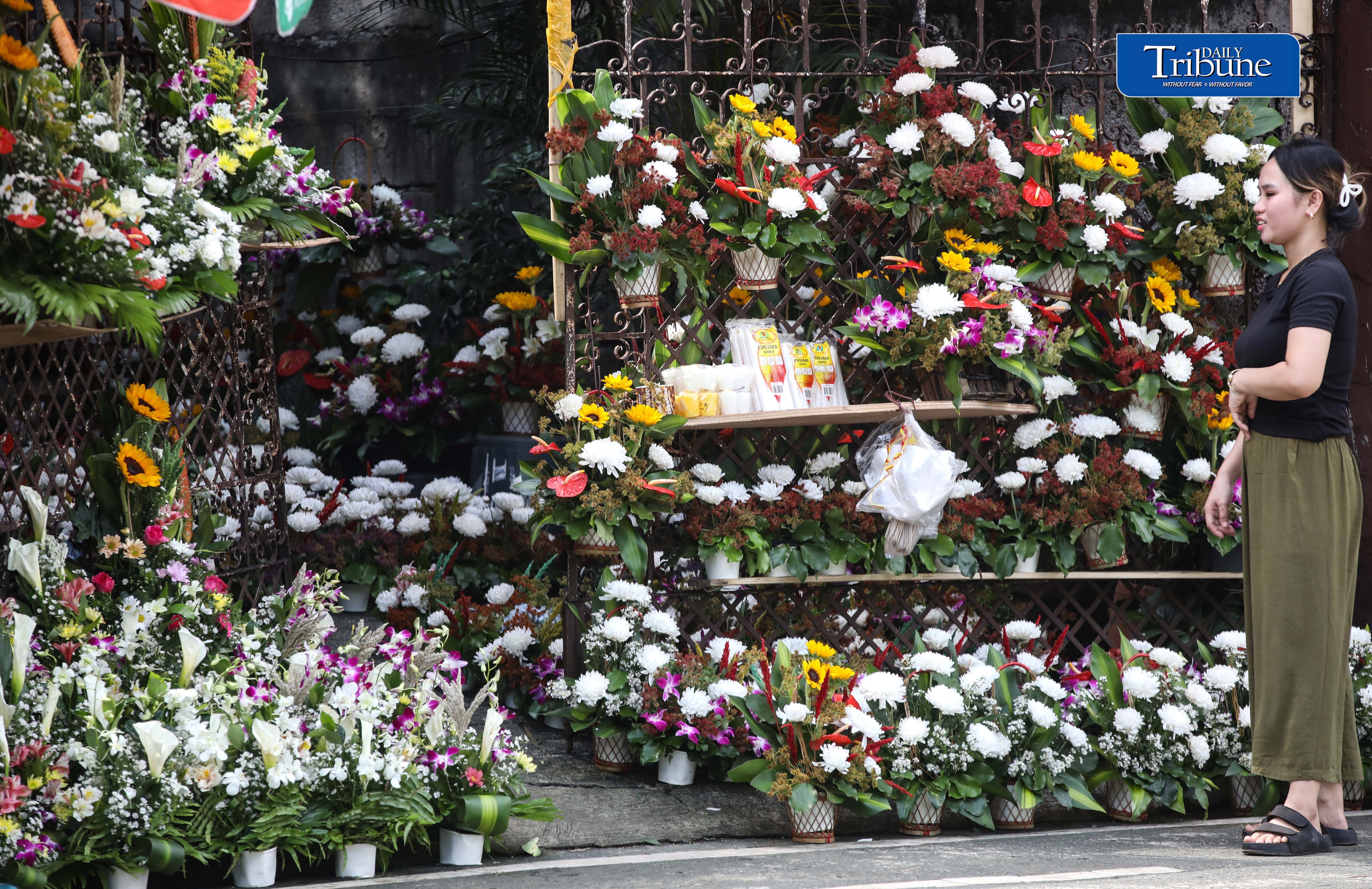 FLOWERS FOR THE DEPARTED