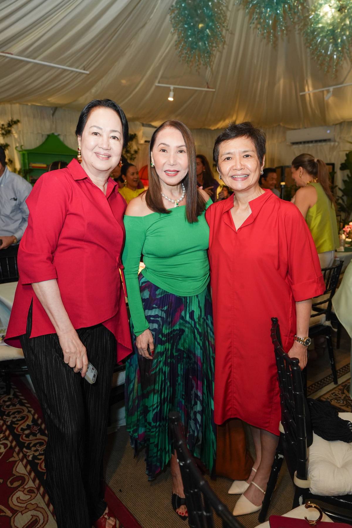 AGNES Huibonhua and Robina Gokongwei-Pe.