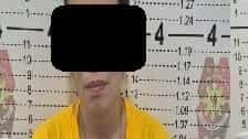 Arrested household helper in P2-million qualified theft case in Quezon City.