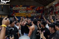 MATT ‘MK’ Kiatipis basks in the love of Filipino fans after a friendly duel with Joe Gomez de Liaño last Wednesday at the SportsPlus Gameville Ball Park in Mandaluyong City.