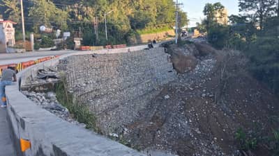 DPWH chief inspects reopened Marcos Highway section