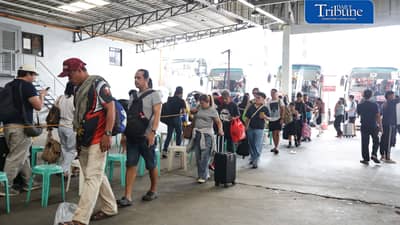 UNDAS RUSH CONTINUES AT QUEZON CITY BUS TERMINAL