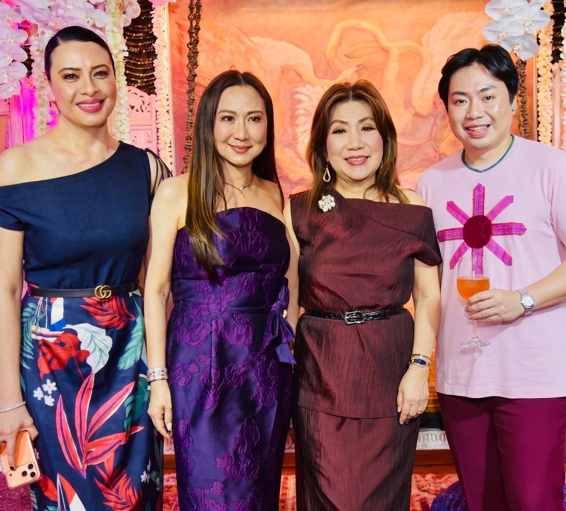 TIFFANY Cuna, Amelia Ting, Connie Haw and Paolo de la Cruz.
