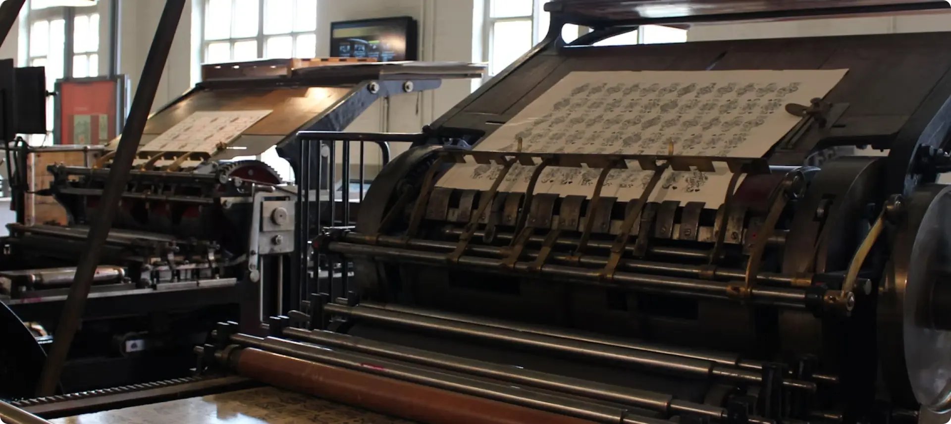 Newspaper printing press
