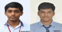 பிளஸ் 2 தேர்வில் நாமக்கல் பள்ளி மாணவர்கள் ஜெயசூர்யா, அபினேஷ் முதலிடம்