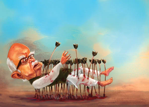 முள்படுக்கையில் பி.ஜே.பி - யின் பிதாமகன்கள் !