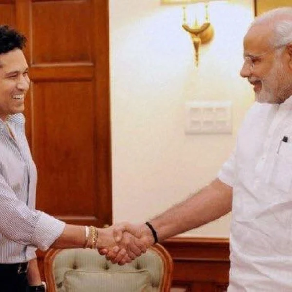 ''டெண்டுல்கரை பாராட்டிய மோடி..!''