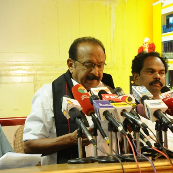 ’’ஈழப்போர் தொடரும்... இது இந்தியாவுக்கு ஓர் எச்சரிக்கை!’’ - வைகோ