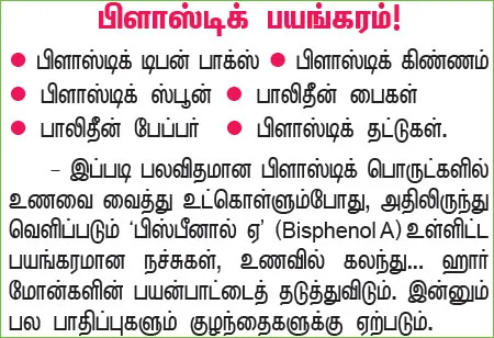 குழந்தையின் லஞ்ச் பாக்ஸ்... குவிந்திருக்கும் ஆபத்து!
