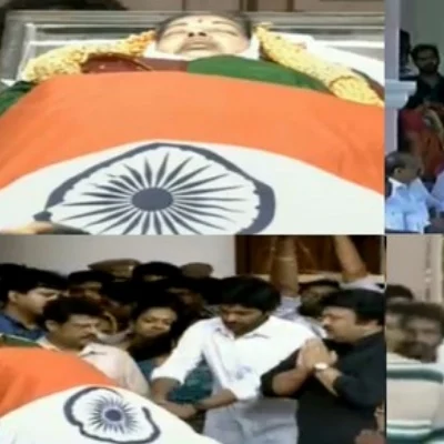 ஜெயலலிதா உடலுக்கு தலைவர்கள், நடிகர்கள் அஞ்சலி
