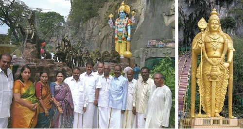 பத்துமலை அருகே பரந்தாமன் தரிசனம்!