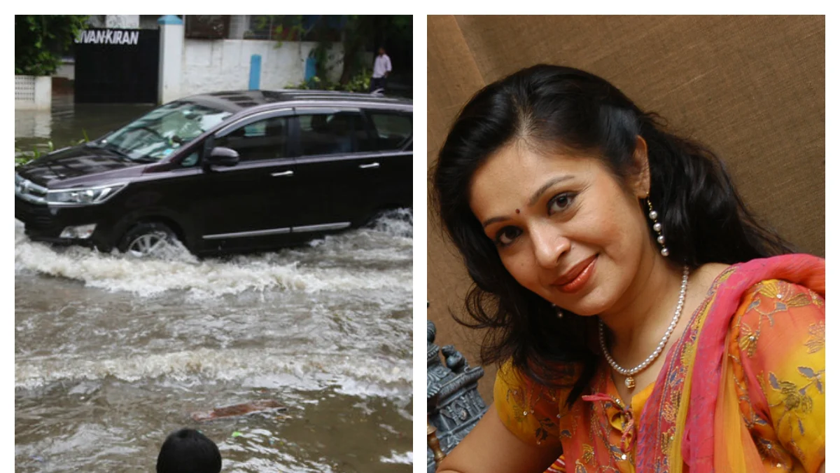 மும்பை வெள்ளம் மற்றும் நடிகை ரூபிணி