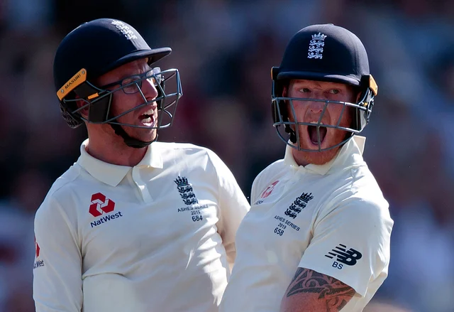 Ben Stokes &  Jack Leach