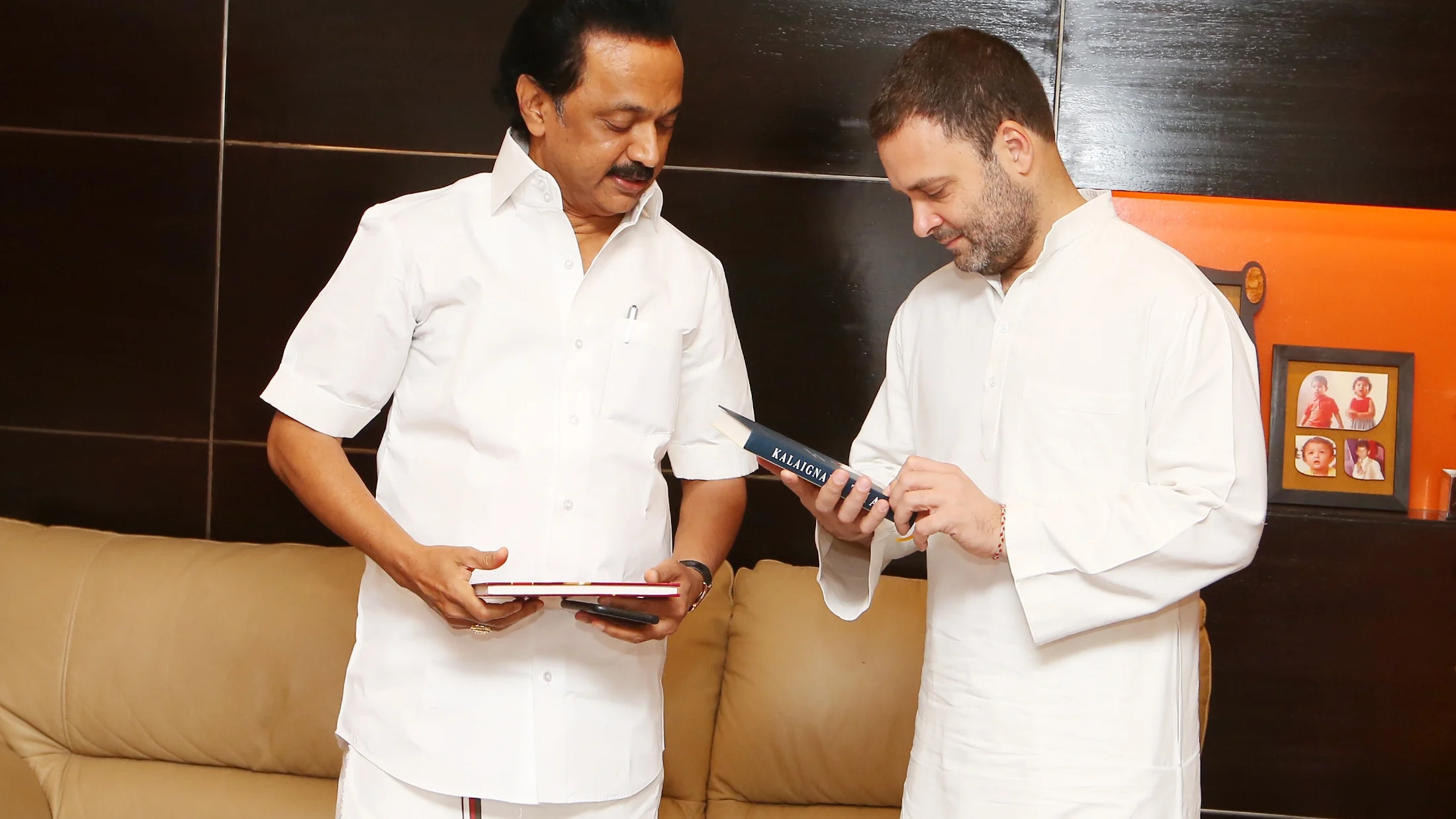 ராகுல் காந்தியுடன் மு.க.ஸ்டாலின்