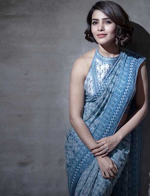 Samantha in Anita Dongre costume