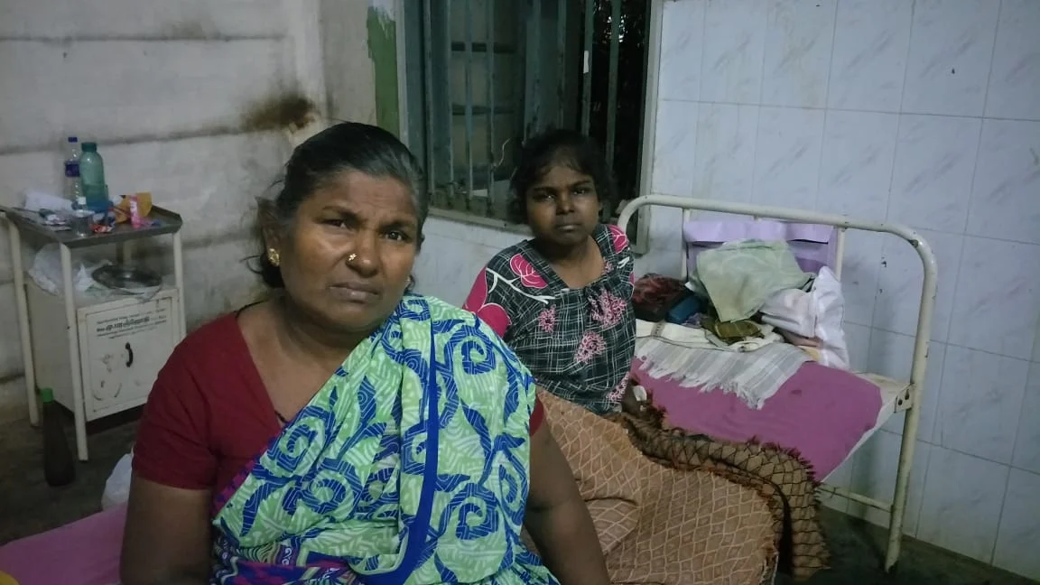 James Mary with Jayashree