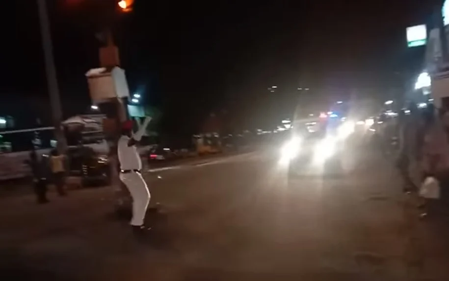 Ambulance crossing