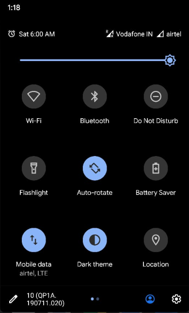 Dark Theme