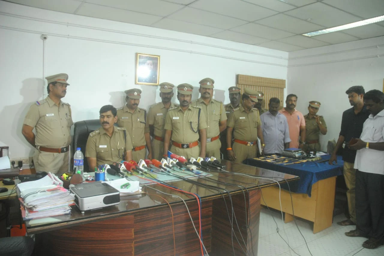 அண்ணாநகரில் முருகனின் கூட்டாளிகள் கைது குறித்த பிரஸ்மீட்