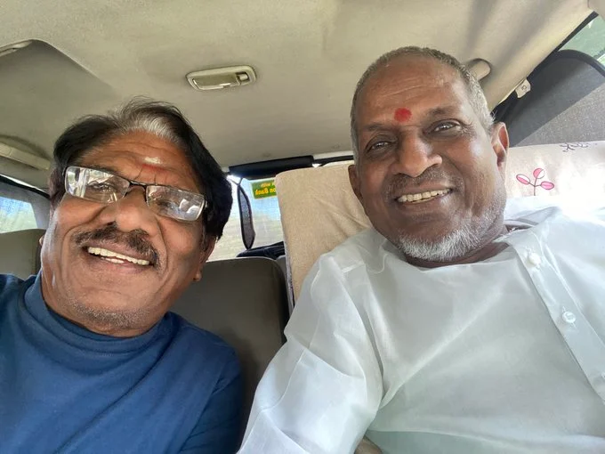 ``விரைவில் நற்செய்தி வரும்!"- நீண்ட இடைவெளிக்குப் பிறகு நடந்த பாரதிராஜா - இளையராஜா சந்திப்பு