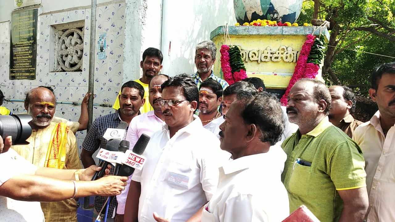 தென்னிந்திய மீனவர் சங்கத் தலைவர் பாரதி