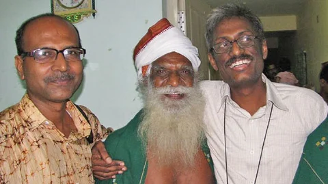 நம்மாழ்வாருடன்