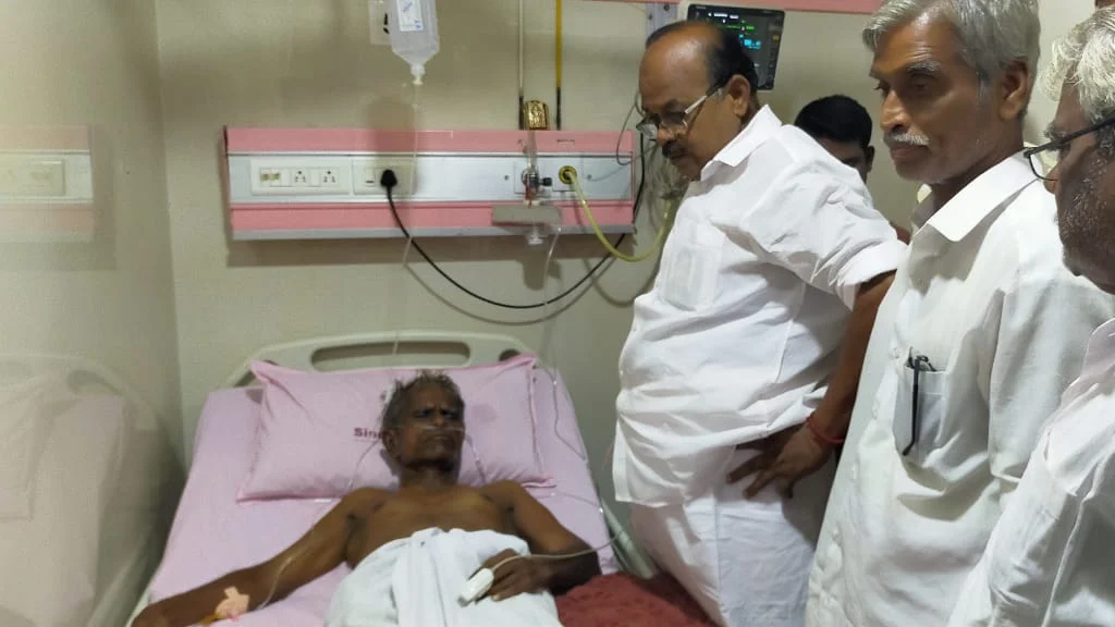 தாக்குதலுக்கு உள்ளான சீரங்கன்