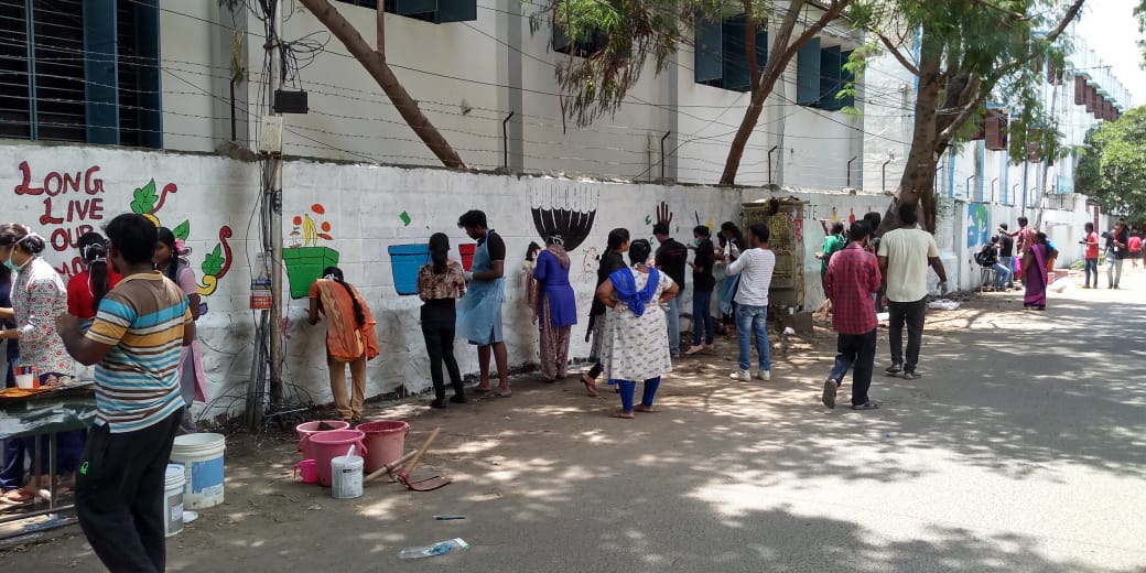 youngsters awareness painting