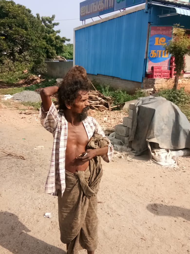 மனநலம் பாதித்த நபர்