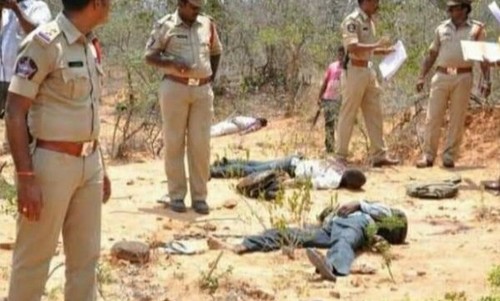 என்கவுன்டர் செய்யப்பட்ட குற்றவாளிகள் 