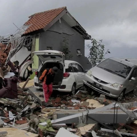 Tsunami after effect