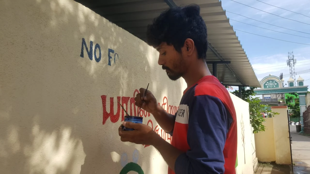 youngsters awareness painting