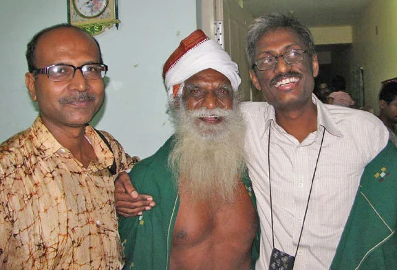 நம்மாழ்வாருடன்