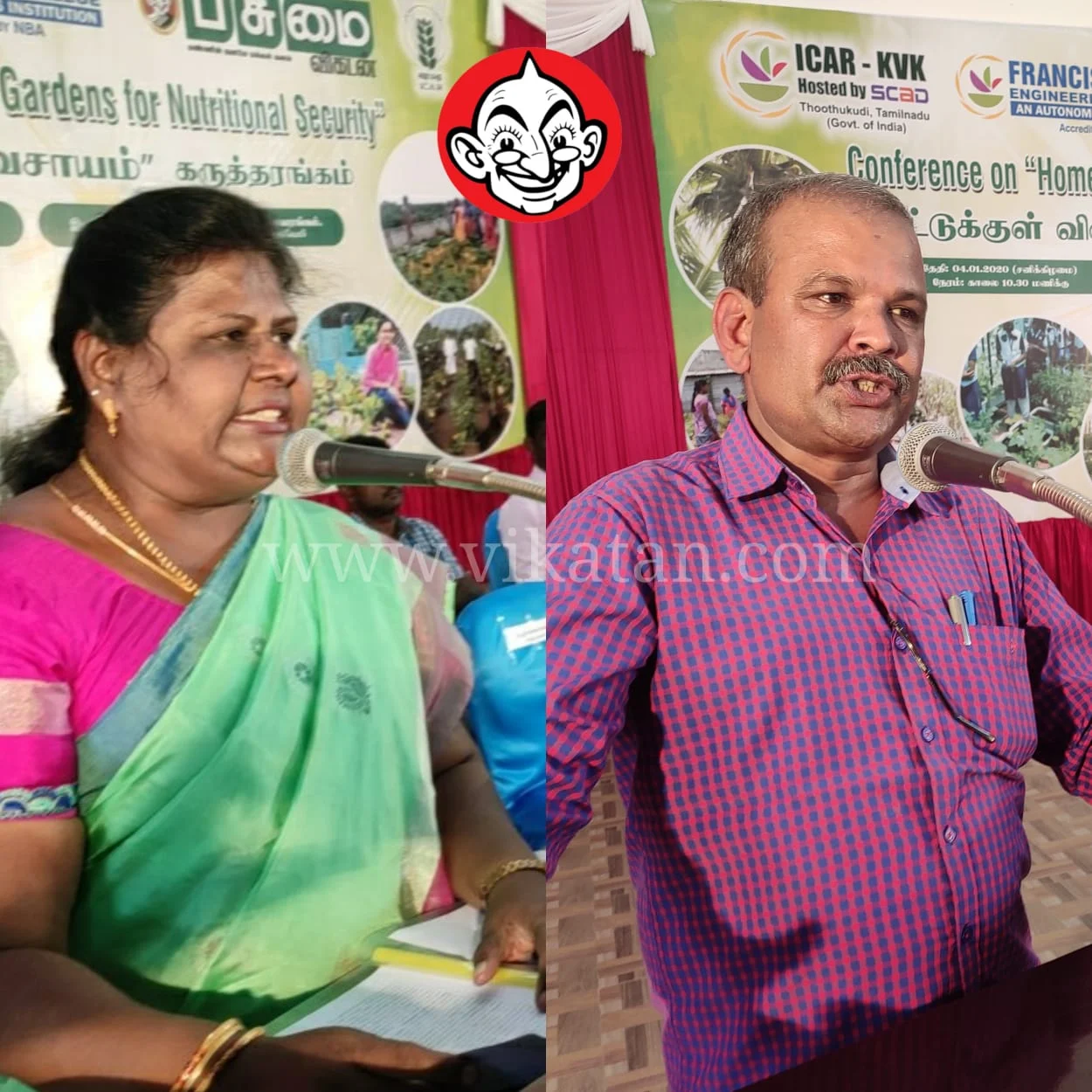 விஜிலா சத்யானந்த் எம்.பி. - 'பூச்சி' செல்வம்